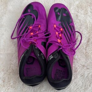 New Balance Vibrant Purple Running Cleats